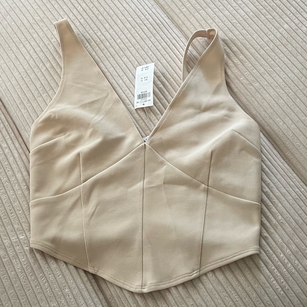 Abercrombie NWT Corset Tank